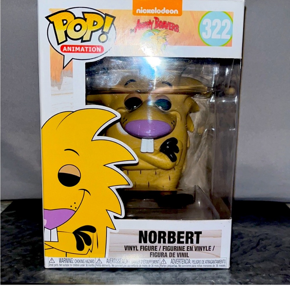 Funko pop Norbert Angry Beavers